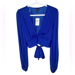 NWT Windsor crop open back top size Small